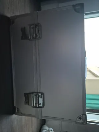 Maletín Maquillaje Profesional Plata