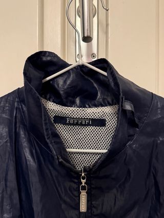 Giacca bomber Ferrari ragazzo blu