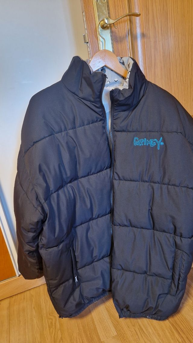 Abrigo Grimey Reversible oversize , viste ancho