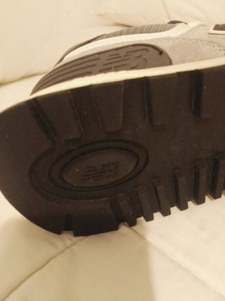 Zapatillas New Balance Talla 42 Gris/Blanco