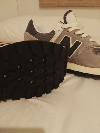 Zapatillas New Balance Talla 42 Gris/Blanco