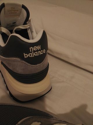 Zapatillas New Balance Talla 42 Gris/Blanco