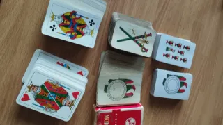 Lotto carte siciliane, napoletane e non