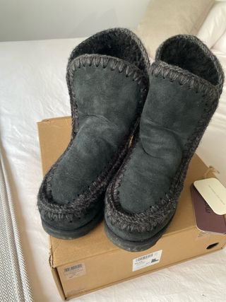 Botas Mou Mujer Negras Talla 37