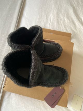 Botas Mou Mujer Negras Talla 37