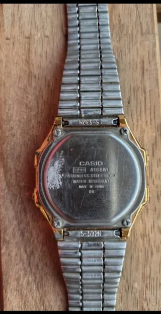 Orologio Casio Vintage Camouflage Oro