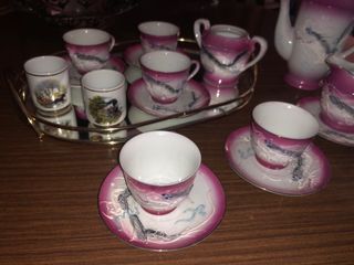 Juego de café japonés porcelana