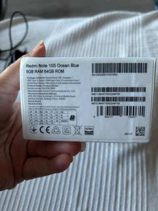 Redmi Note 10S Ocean Blue 64GB