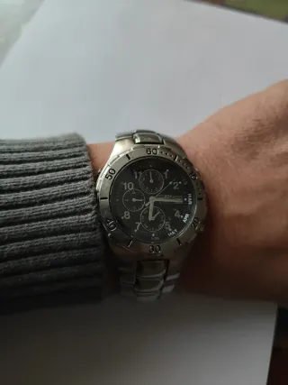 Reloj Citizen Cronógrafo Negro/Plata