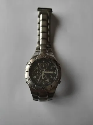 Reloj Citizen Cronógrafo Negro/Plata