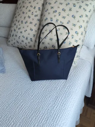 Bolso Tote Ralph Lauren Azul Marino