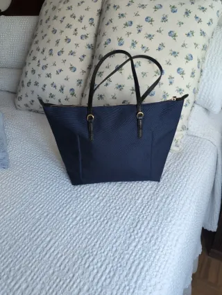 Bolso Tote Ralph Lauren Azul Marino