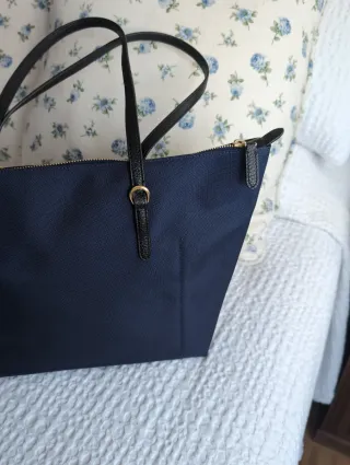 Bolso Tote Ralph Lauren Azul Marino