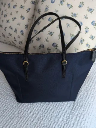 Bolso Tote Ralph Lauren Azul Marino