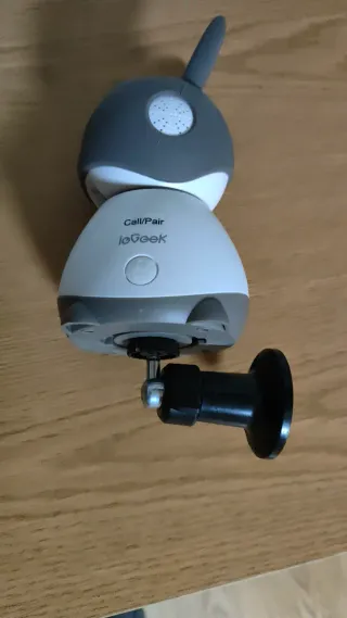 ieGeek 5” 2K/3MP Camara Vigilancia Bebe, 360° PTZ