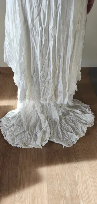 Vestido Novia Ibicenco Años 80