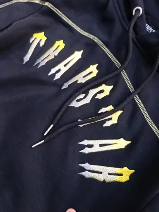 Sudadera Trapstar Negra y Amarilla