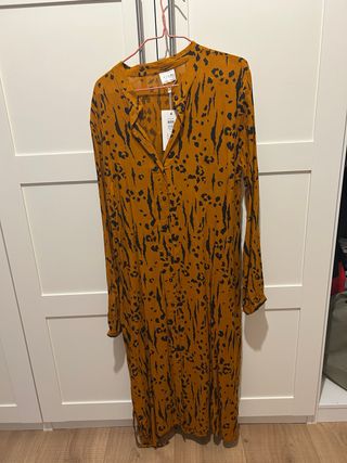 Vestido Vila estampado animal print