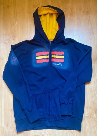 Sudadera España Padel Lobb Azul