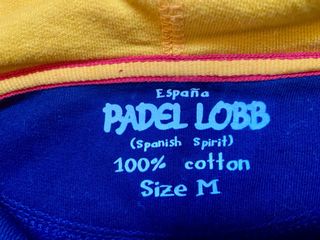 Sudadera España Padel Lobb Azul