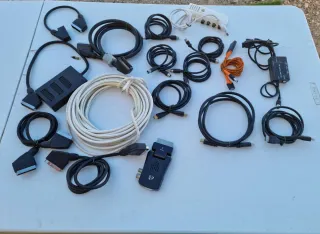 Lote Cables SCART, HDMI y Antena