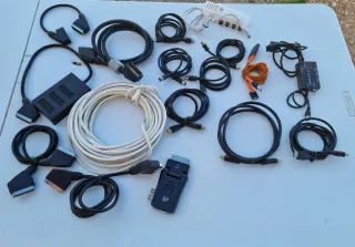 Lote Cables SCART, HDMI y Antena