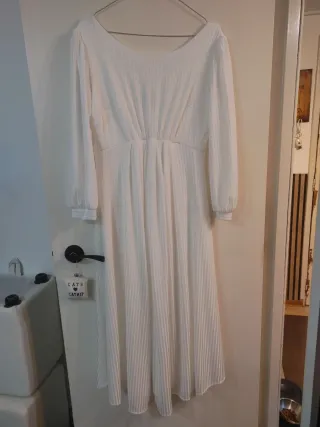 Vestido de boda premamá blanco Tiffany Rose