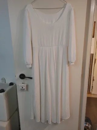 Vestido de boda premamá blanco Tiffany Rose