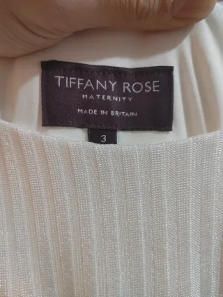 Vestido de boda premamá blanco Tiffany Rose