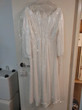 Vestido de boda premamá blanco Tiffany Rose