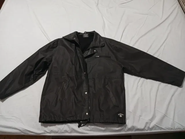 Anorak impermeable Jack Daniel's color negro