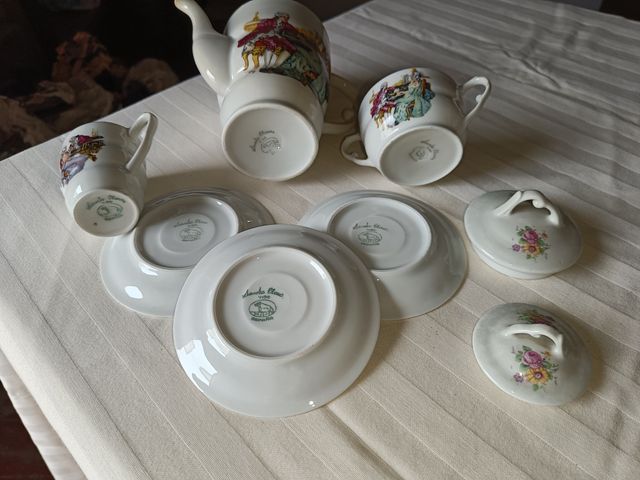 Juego Café Santa Clara Porcelana