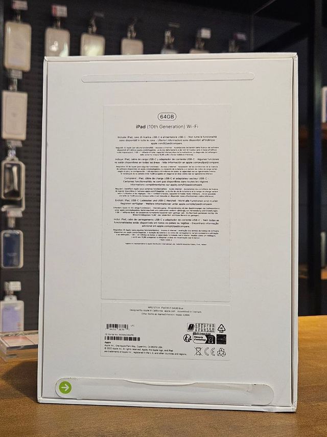 iPad 10ª Gen 64GB Wifi Azul