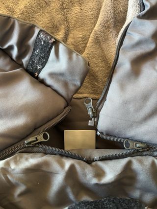 Saco para cochecito niño/a gris