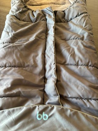 Saco para cochecito niño/a gris