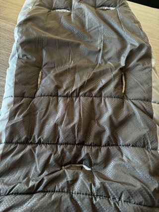 Saco para cochecito niño/a gris