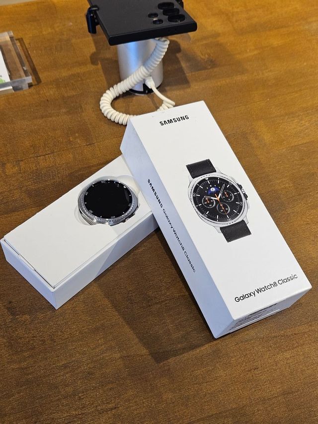 SAMSUNG WATCH 8 CLASSIC 46mm GPS BLANCO
