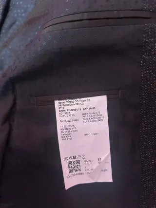 Giacca blazer Carl Gross uomo taglia 52