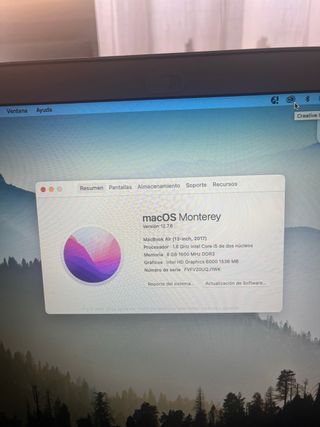 MacBook Air 2017 i5 8GB RAM