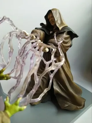 Star Wars - Diorama Yoda vs Emperor Palpatine 1/7