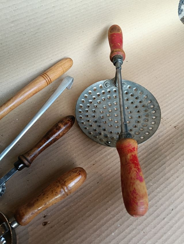 Lotto attrezzi da cucina vintage