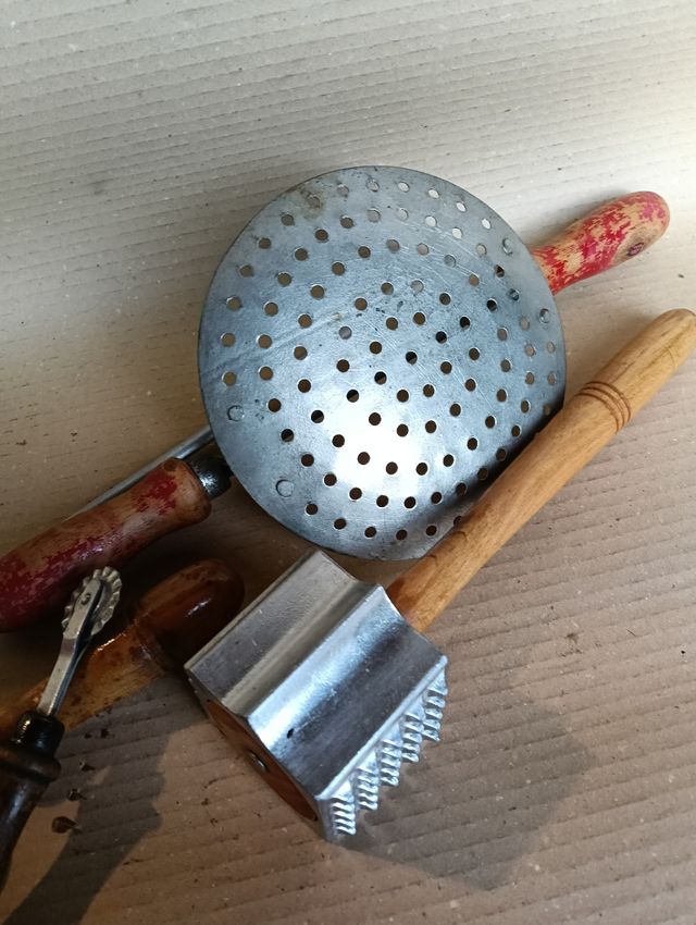 Lotto attrezzi da cucina vintage