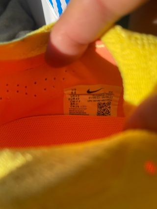 Zapatillas Fútbol Nike Amarillas Naranja