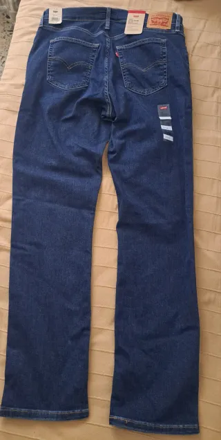 Pantalones Levi's High Rise Slim Straight