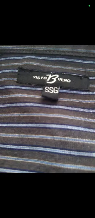 Camisa de Caballero manga larga talla SSG