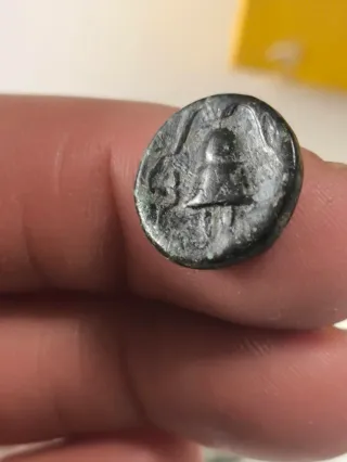 Moneda Griega Reino Macedonio Antigua