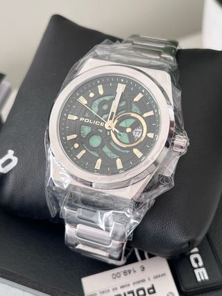 Orologio Police 45mm quadrante verde