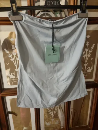 Top Miss Kimery azul