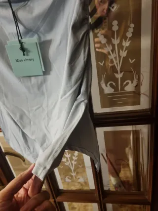 Top Miss Kimery azul