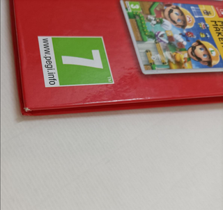 display publicitario nintendo mario bros switch 3d